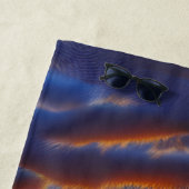 Exotische strand Sunset in Barbados Strandlaken (In situ)