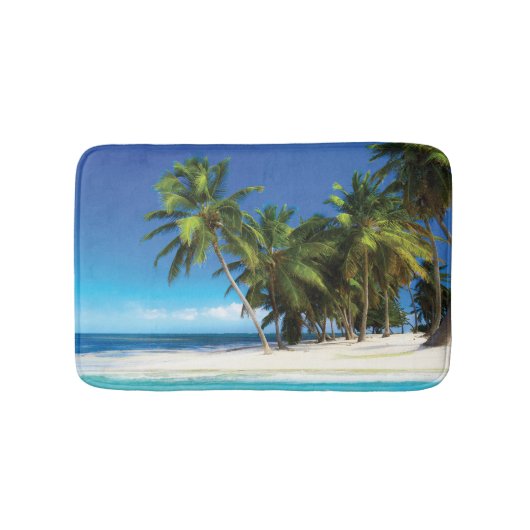 Exotische strandwerend kussens badmat (Voorkant)