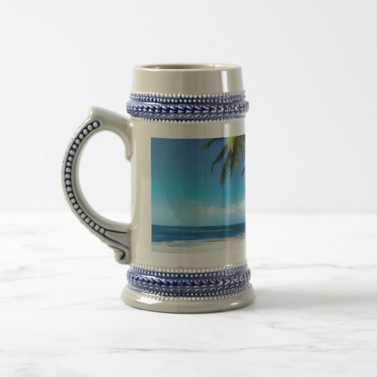 Exotische strandwerend kussens bierpul (Links)