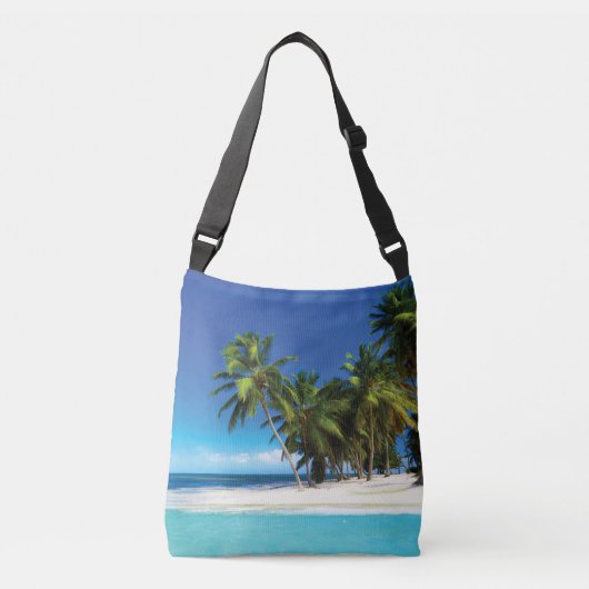 Exotische strandwerend kussens crossbody tas (Voorkant)