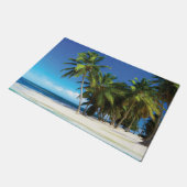 Exotische strandwerend kussens deurmat (Schuin)