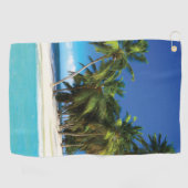 Exotische strandwerend kussens golfhanddoek (Horizontaal)