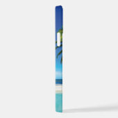 Exotische strandwerend kussens iPhone hoesje (Rechterkant)