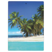 Exotische strandwerend kussens klembord (Achterkant)