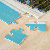 Exotische strandwerend kussens legpuzzel (Zijkant)