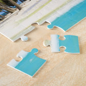 Exotische strandwerend kussens legpuzzel (Zijkant)