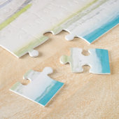 Exotische strandwerend kussens legpuzzel (Zijkant)