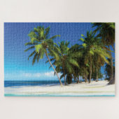 Exotische strandwerend kussens legpuzzel (Horizontaal)