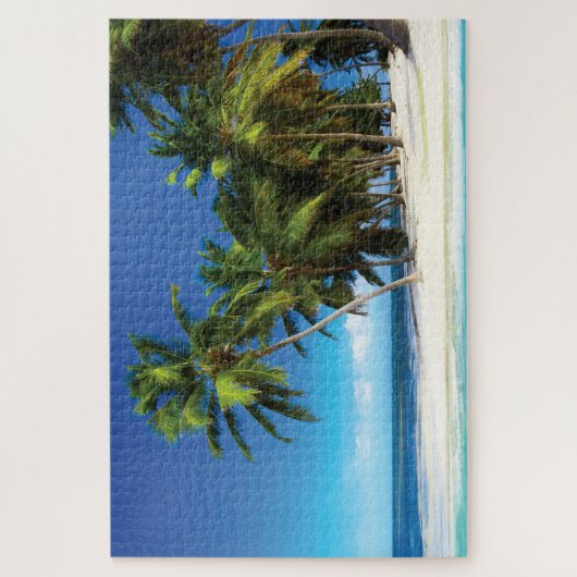 Exotische strandwerend kussens legpuzzel (Verticaal)
