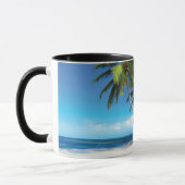 Exotische strandwerend kussens mok (Links)
