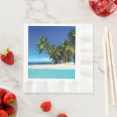 Exotische strandwerend kussens servet (Insitu)