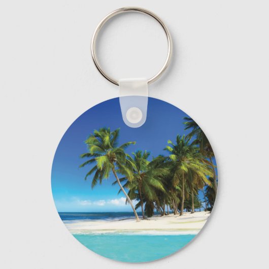 Exotische strandwerend kussens sleutelhanger (Voorkant)