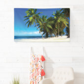 Exotische strandwerend kussens spandoek (Insitu)