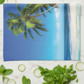 Exotische strandwerend kussens theedoek (Gevouwen)