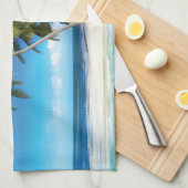 Exotische strandwerend kussens theedoek (Quarter Fold)