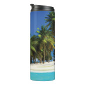 Exotische strandwerend kussens thermosbeker (Geroteerd rechts)