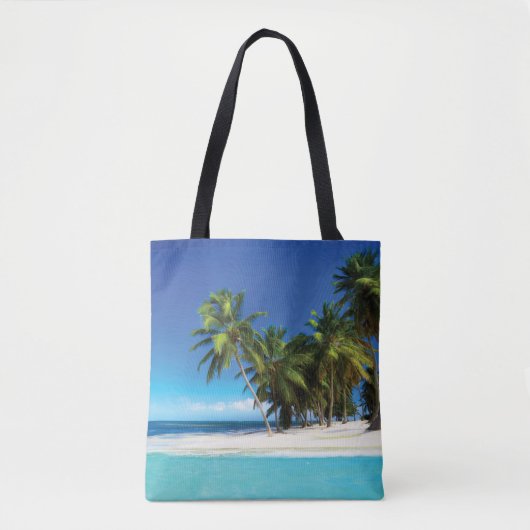 Exotische strandwerend kussens tote bag (Voorkant)