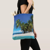 Exotische strandwerend kussens tote bag (Dichtbij)