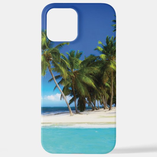 Exotische strandworp kussen iPhone hoesje (Achterkant)