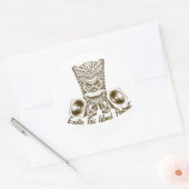 Exotische Tiki Island Podcast Stickers (Envelop)