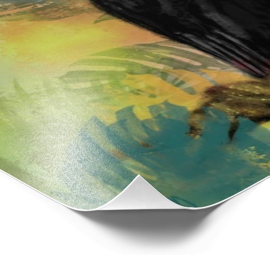 Exotische Toco Toucan Vogel Poster Print - Schilde (Hoek)