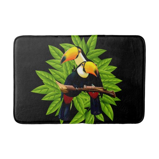 Exotische Toucannen Badmat (Voorkant)