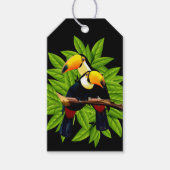 Exotische Toucannen Cadeaulabel (Voorkant)
