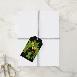 Exotische Toucannen Cadeaulabel