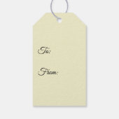 Exotische Toucannen Cadeaulabel (Achterkant)