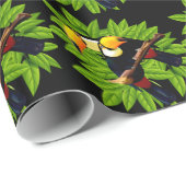 Exotische Toucannen Cadeaupapier (Rol Hoek)