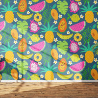 Exotische tropische ananas banaan Dragon fruit