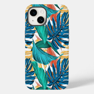 Exotische Tropische Bladeren iPhone 14 Hoesje
