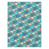 Exotische tropische bladeren tafelkleed (Voorkant)