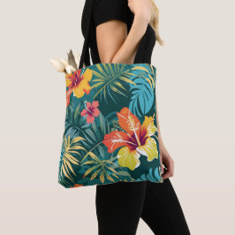 Exotische Tropische Bloemige Botanische Tote Bag