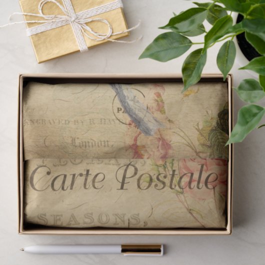  exotische tropische draak vogelgriep Frans Tissuepapier (Geschenk)