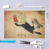  exotische tropische draak vogelgriep Frans Tissuepapier (Craft)