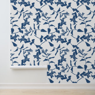 Exotische tropische lijn illustratie. behang