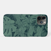 Exotische tropische lijn illustratie. Case-Mate iPhone case (Achterkant (horizontaal))