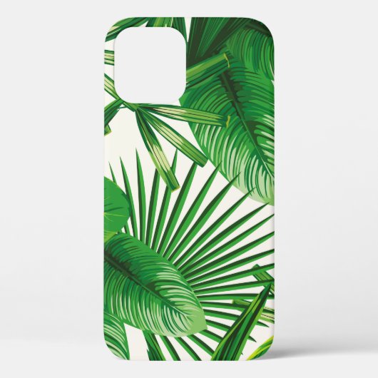 Exotische tropische natuurlijke groene bladeren sa Case-Mate iPhone case (Achterkant)