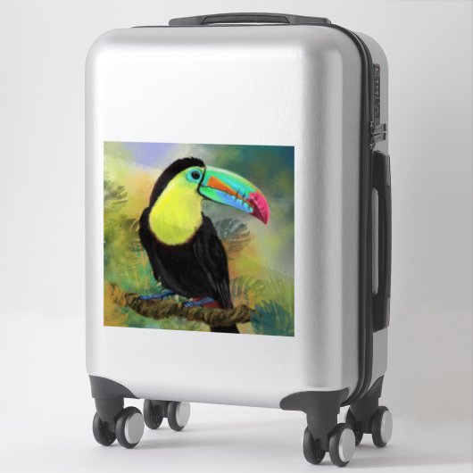 Exotische Tropische Toco-Sticker - Toucan Bird Sticker (Koffer)