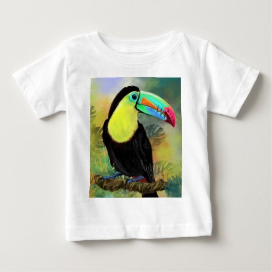 Exotische tropische Toco Toucan-vogel - Schilderen (Voorkant)