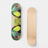 Exotische tropische Toco Toucan-vogel - schilderen Persoonlijk Skateboard (Voorkant)