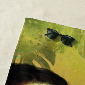 Exotische tropische Toco Toucan-vogel - Schilderen Strandlaken (In situ)