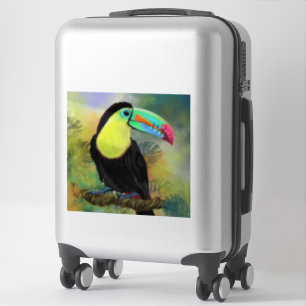 Exotische tropische Toco Toucan-vogel - Tekenen ge Sticker
