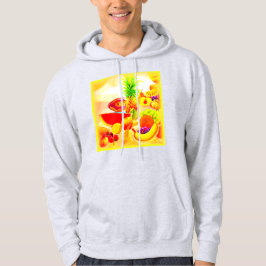 Exotische tropische vruchten schilderen. Bestel nu Hoodie