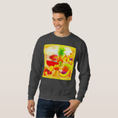 Exotische tropische vruchten schilderen. Bestel nu Trui (Voorkant volledig)