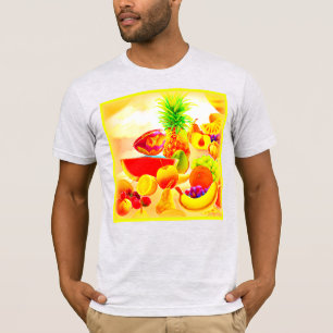 Exotische Tropische Vruchten Schilderij. Koop Nu T-shirt