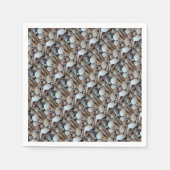 Exotische tropische zomerschalen Fotografie Servetten (Voorkant)