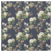 Exotische tuin Hydrangea marine bloeiend Stof (Swatch)