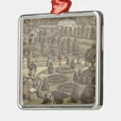 Exotische tuinen en neurseries op New Jersey Metalen Ornament (Links)